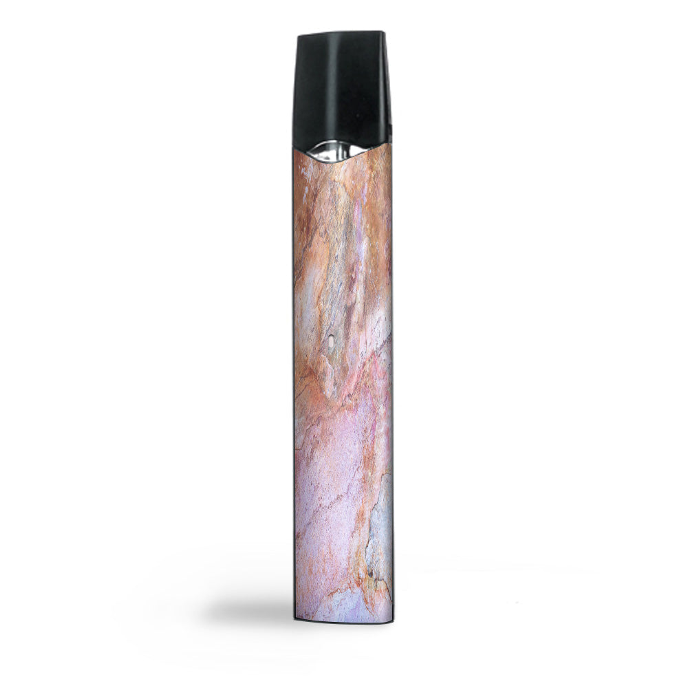  Rose Peach Pink Marble Pattern Smok Infinix Ultra Portable Skin