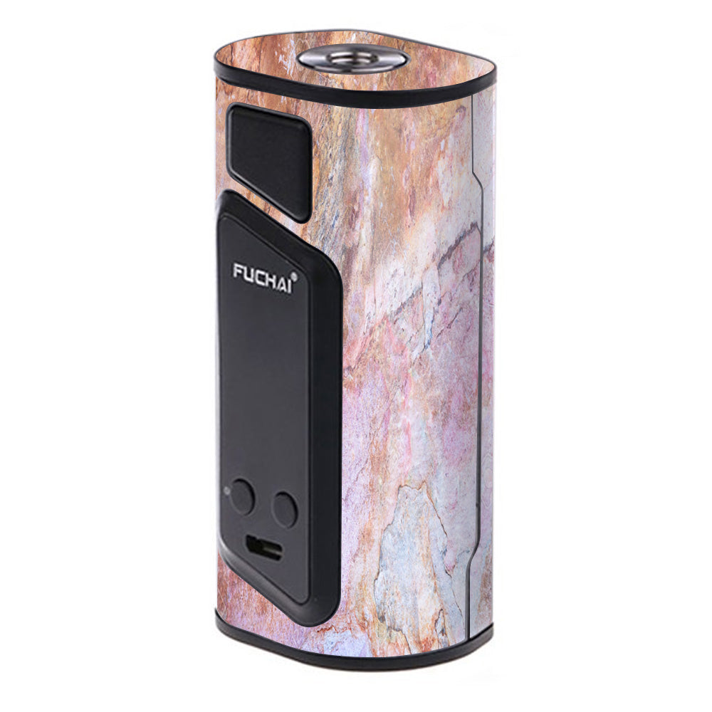  Rose Peach Pink Marble Pattern Sigelei Fuchai Duo-3 Skin