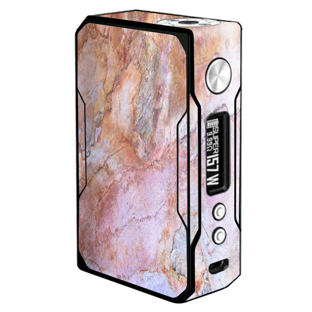  Rose Peach Pink Marble Pattern Voopoo Drag 157w Skin