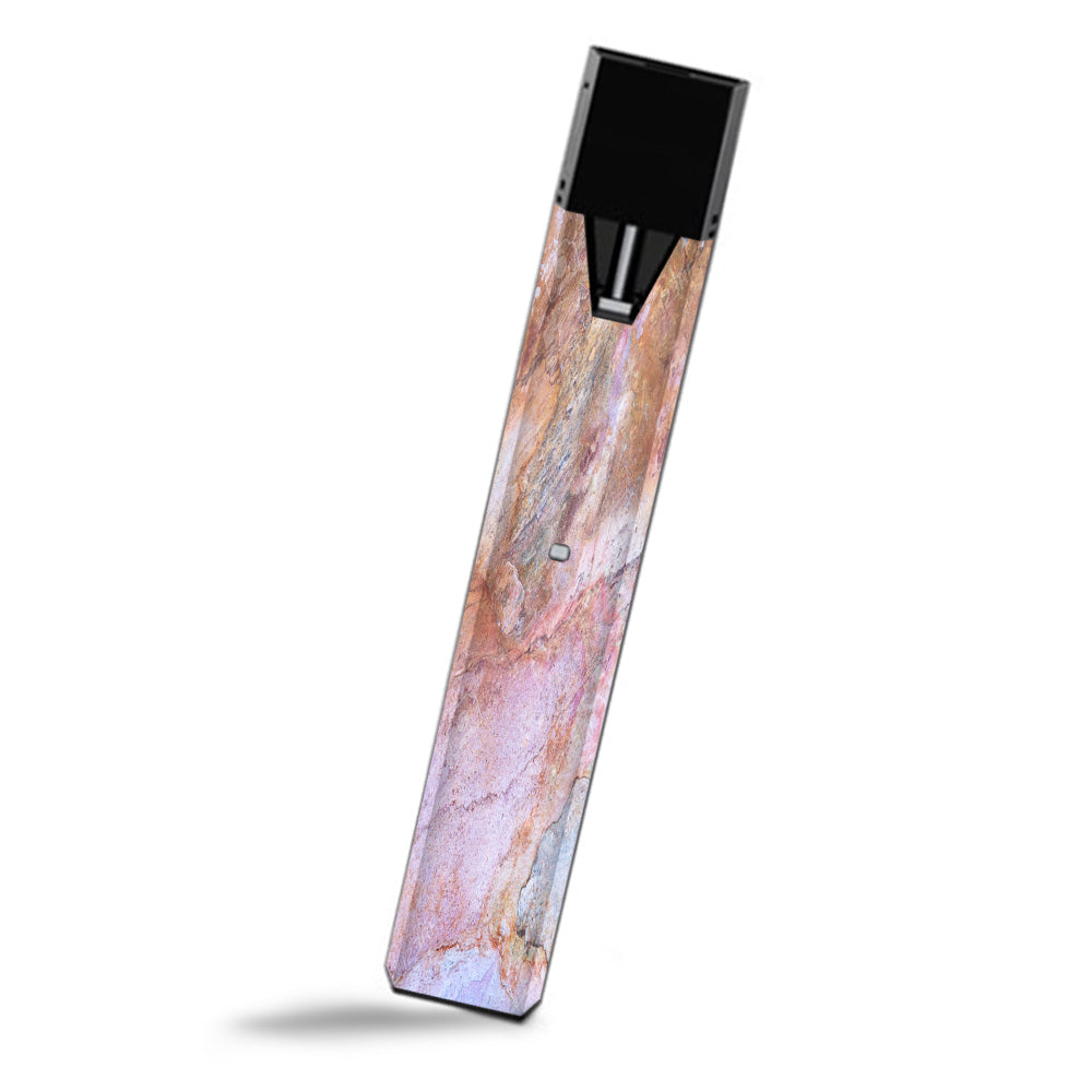  Rose Peach Pink Marble Pattern Smok Fit Ultra Portable Skin
