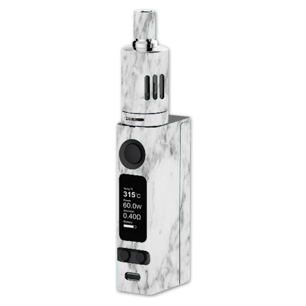  Grey And White Marble Panel Joyetech Evic VTC Mini Skin