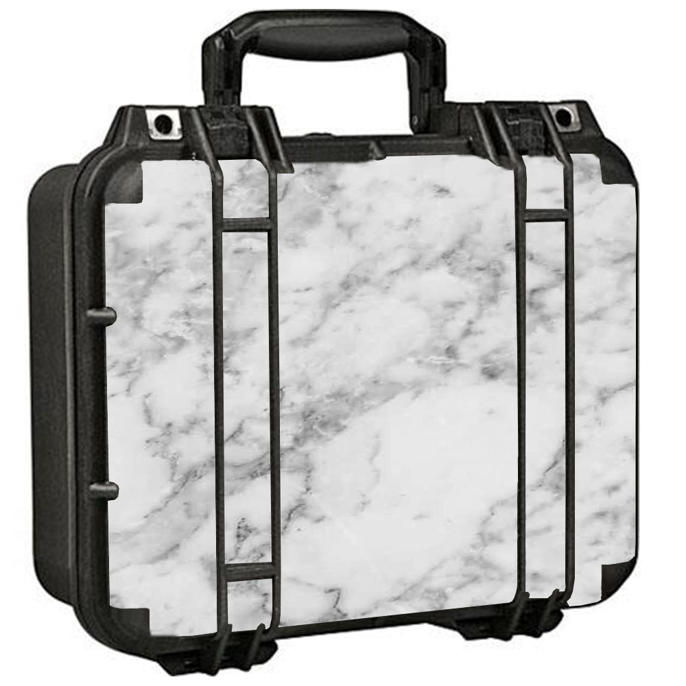  Grey And White Marble Panel Pelican Case 1400 Skin