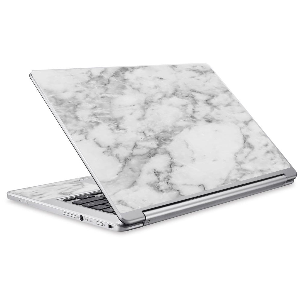  Grey And White Marble Panel Acer Chromebook R13 Skin