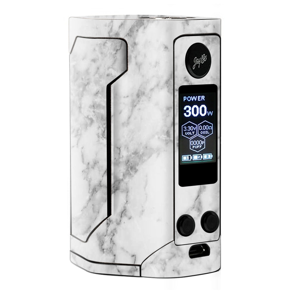  Grey And White Marble Panel Wismec RX Gen 3 Skin