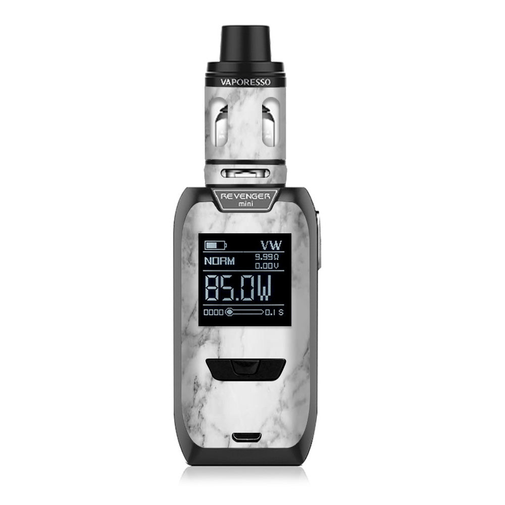  Grey And White Marble Panel Vaporesso Revenger Mini 85w Skin