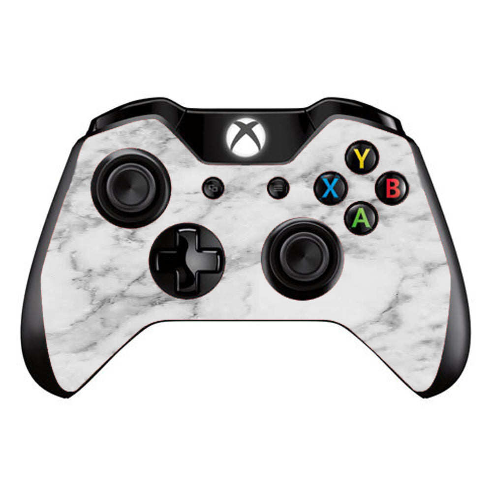  Grey And White Marble Panel Microsoft Xbox One Controller Skin