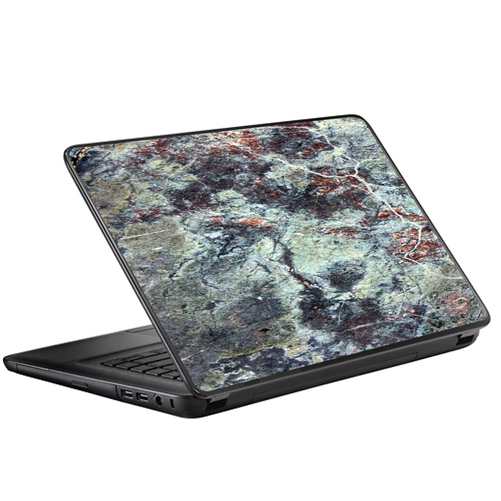  Rough Marble Grey Red Blue Granite Universal 13 to 16 inch wide laptop Skin