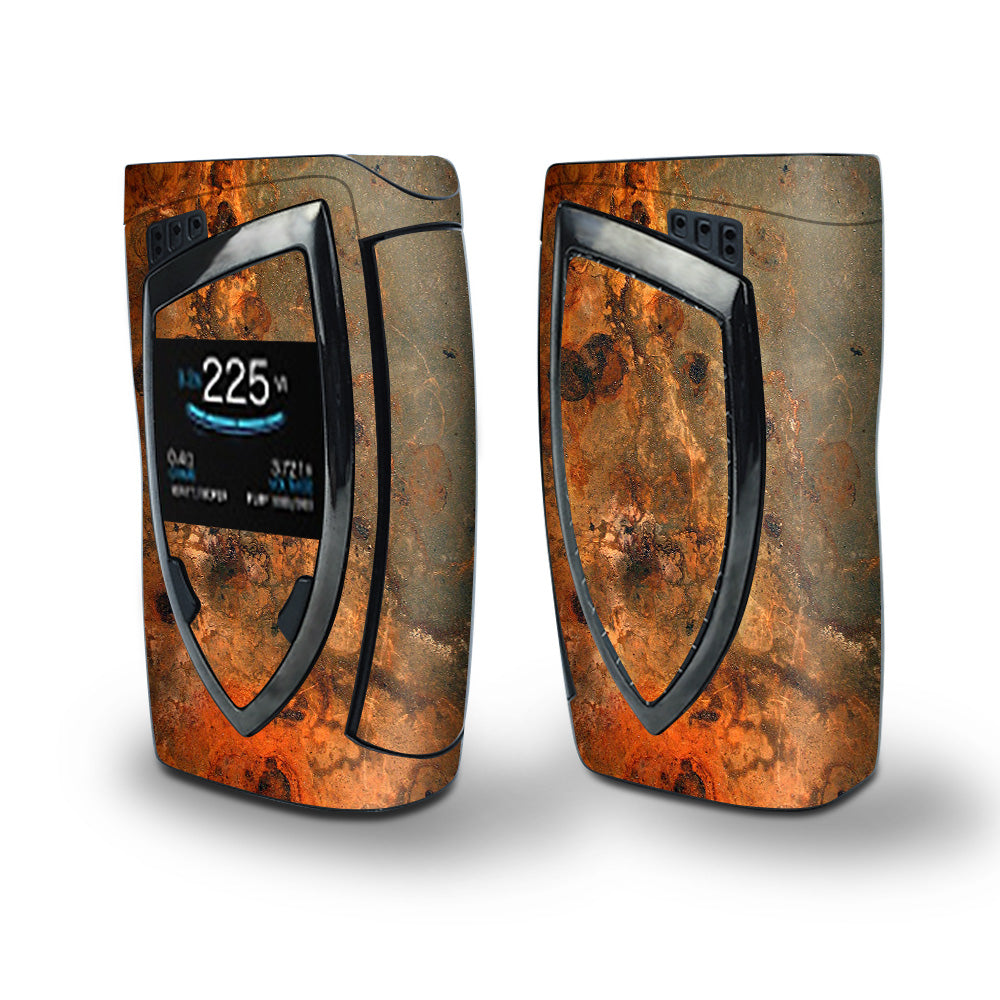 Skin Decal Vinyl Wrap for Smok Devilkin Kit 225w (includes TFV12 Prince Tank Skins) Vape Skins Stickers Cover / Rusty Metal Panel Steel Rusted