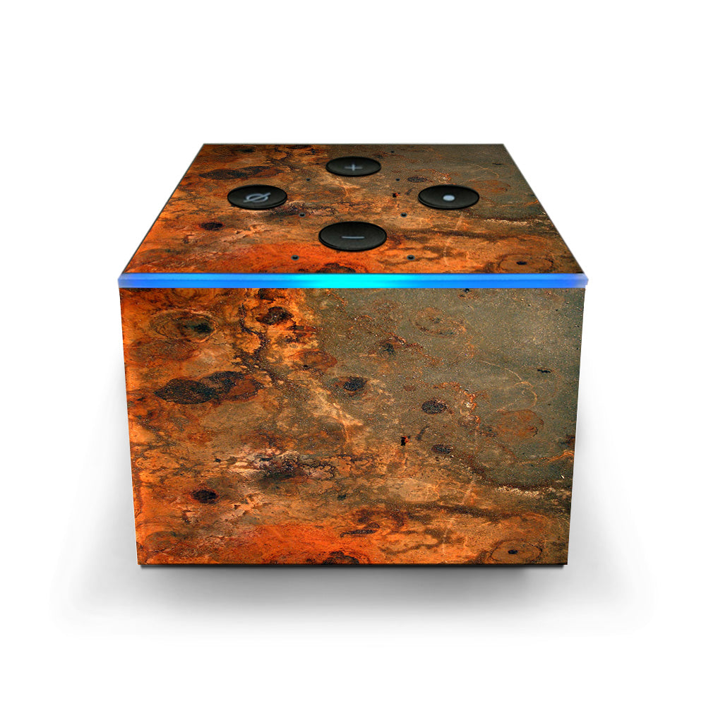  Rusty Metal Panel Steel Rusted Amazon Fire TV Cube Skin