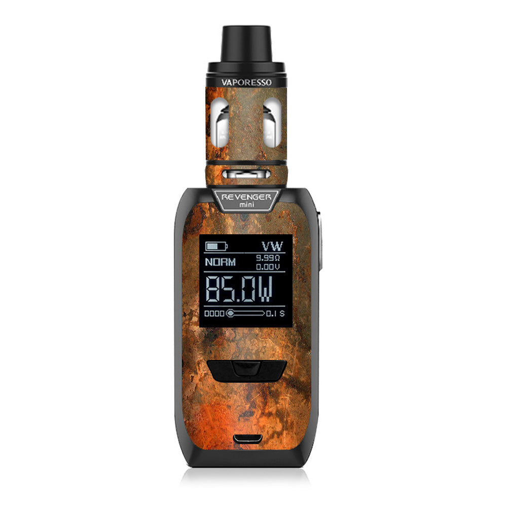  Rusty Metal Panel Steel Rusted Vaporesso Revenger Mini 85w Skin