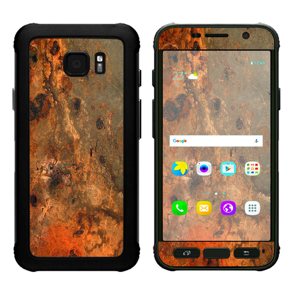  Rusty Metal Panel Steel Rusted Samsung Galaxy S7 Active Skin