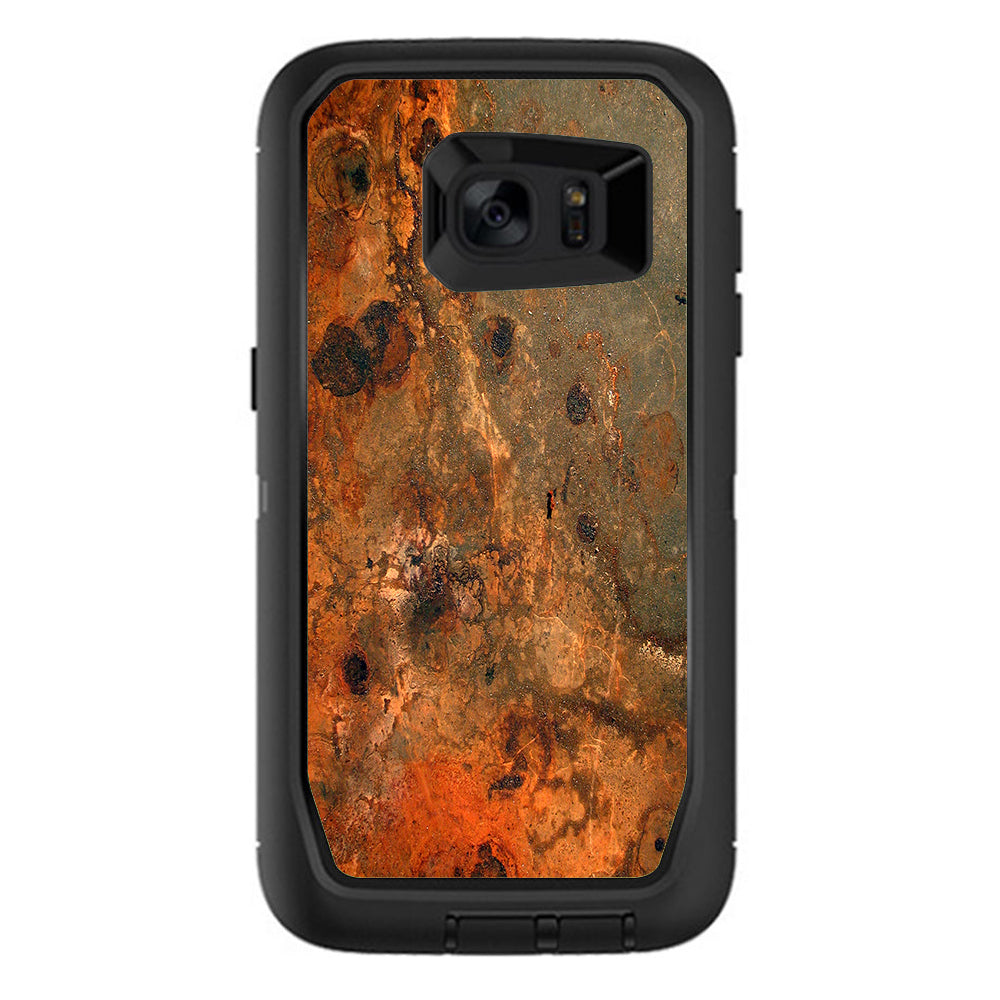  Rusty Metal Panel Steel Rusted Otterbox Defender Samsung Galaxy S7 Edge Skin