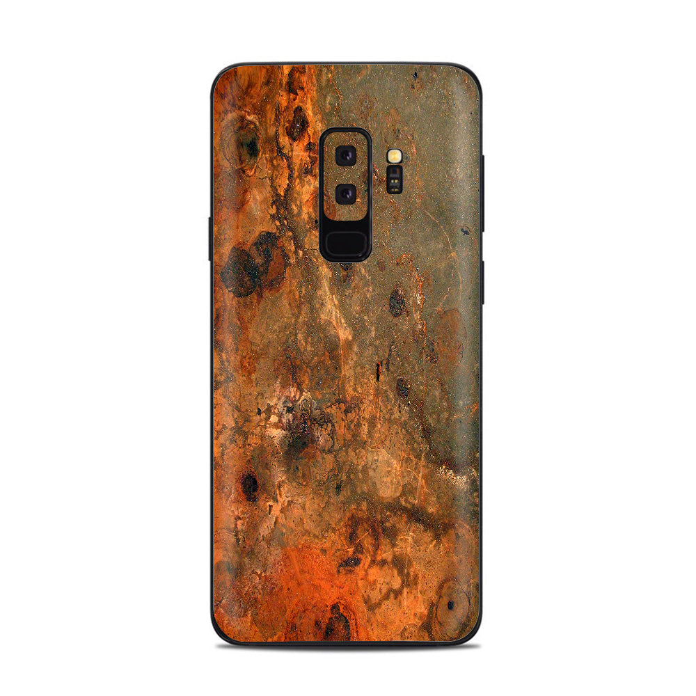  Rusty Metal Panel Steel Rusted Samsung Galaxy S9 Plus Skin