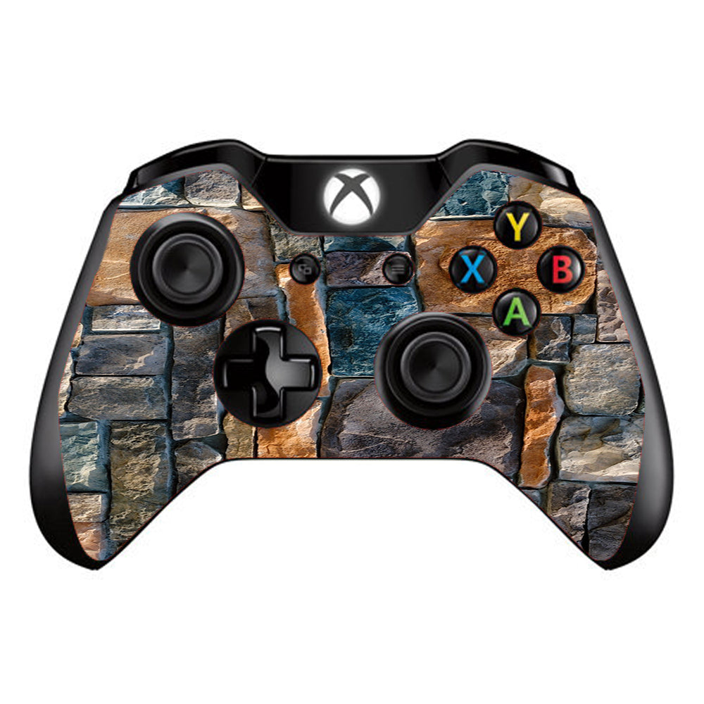  Aged Used Rough Dirty Brick Wall Panel Microsoft Xbox One Controller Skin