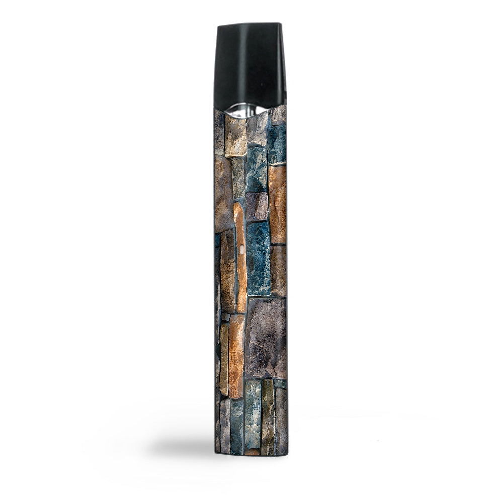  Aged Used Rough Dirty Brick Wall Panel Smok Infinix Ultra Portable Skin