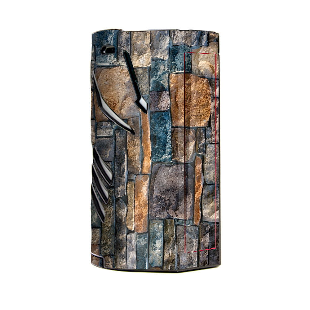  Brick Colors Blue Red White Bricks Wall T-Priv 3 Smok Skin