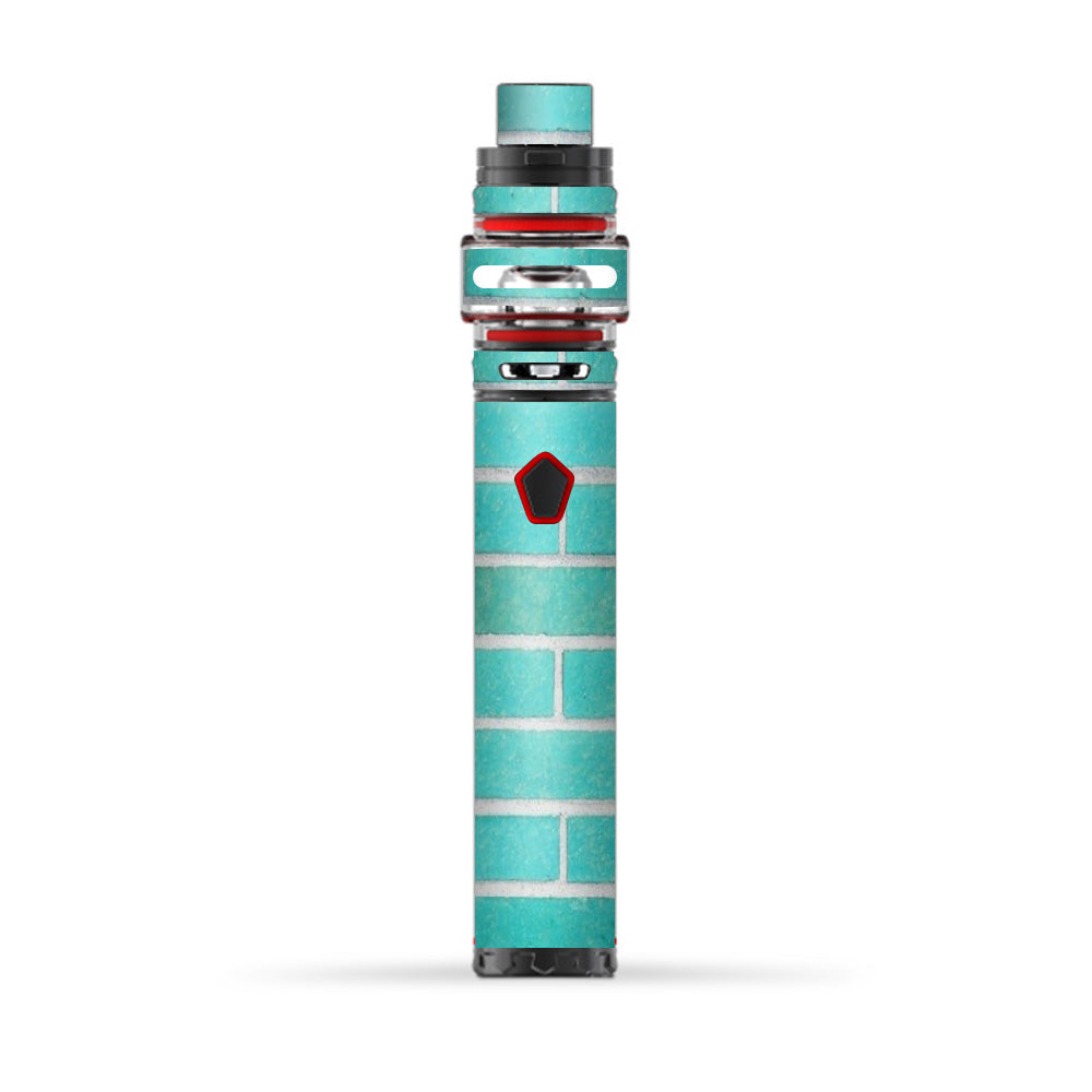  Teal Baby Blue Brick Wall Smok Stick Prince Baby Skin