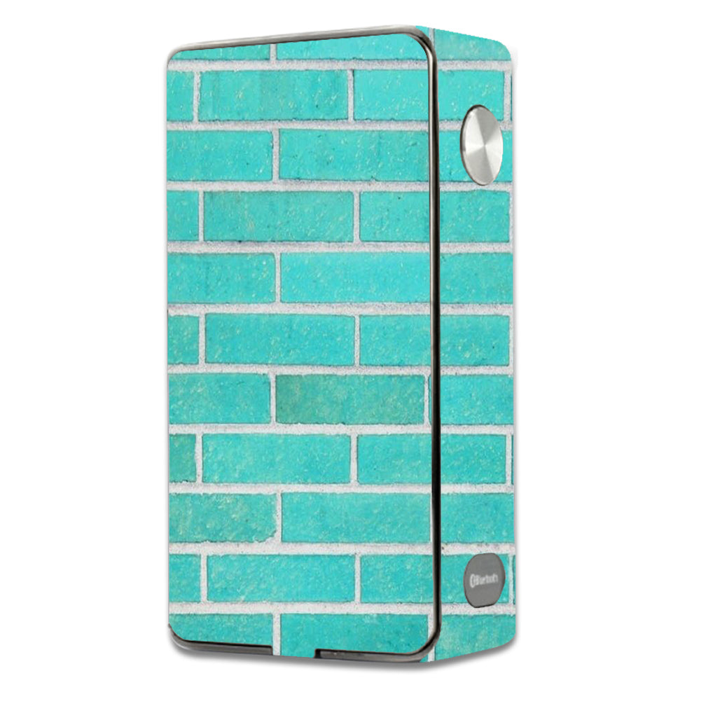  Teal Baby Blue Brick Wall Laisimo L3 Touch Screen Skin