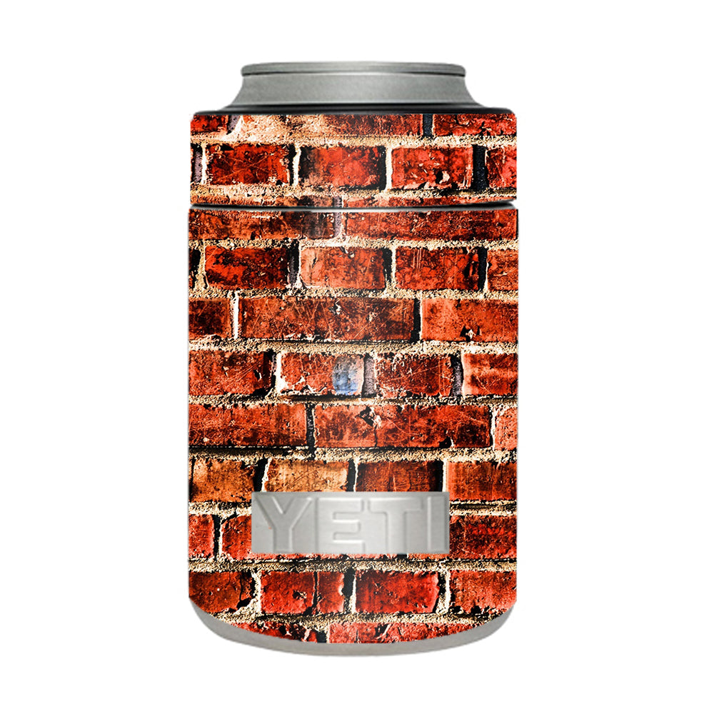  Red Brick Wall Rough Brickhouse Yeti Rambler Colster Skin