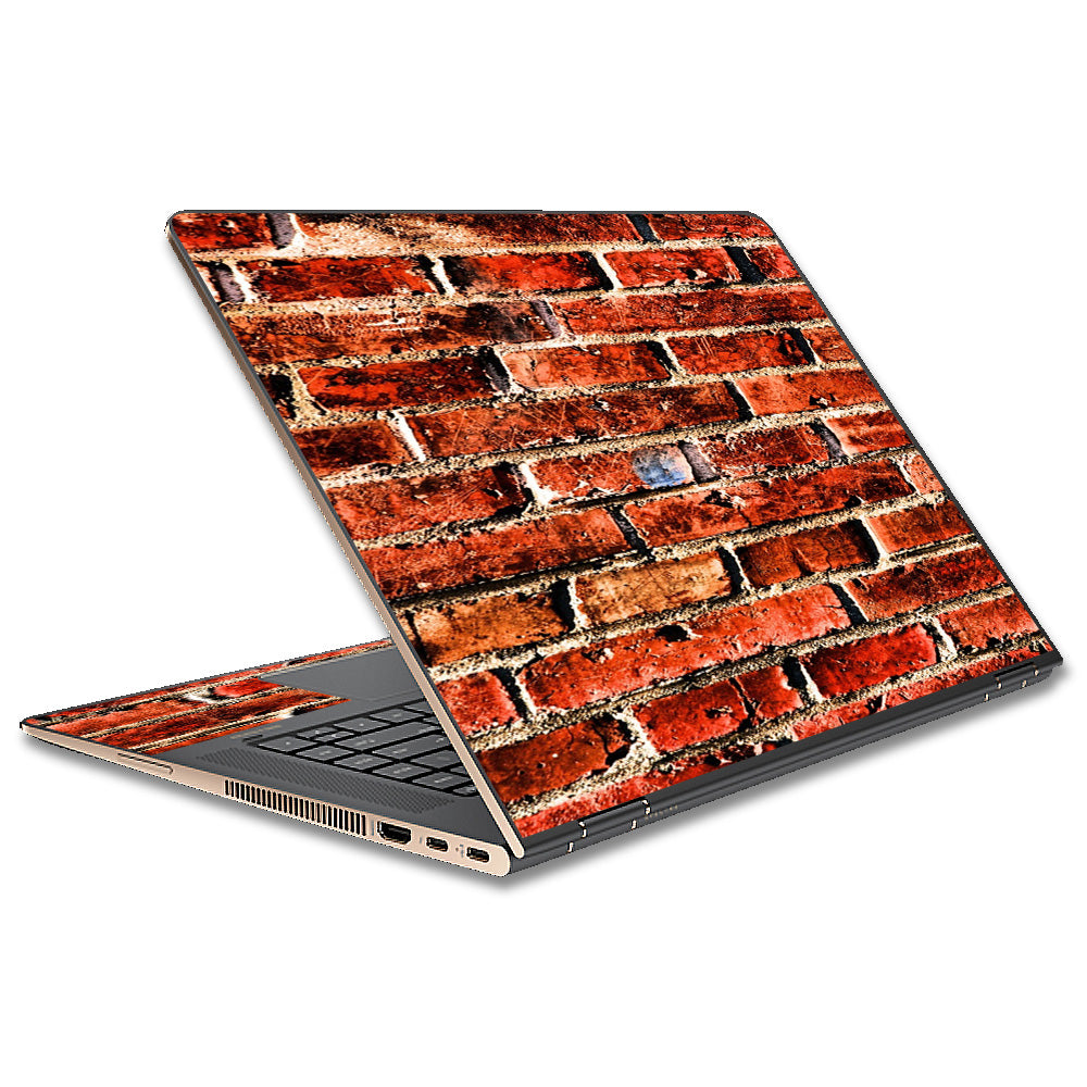  Red Brick Wall Rough Brickhouse  HP Spectre x360 15t Skin