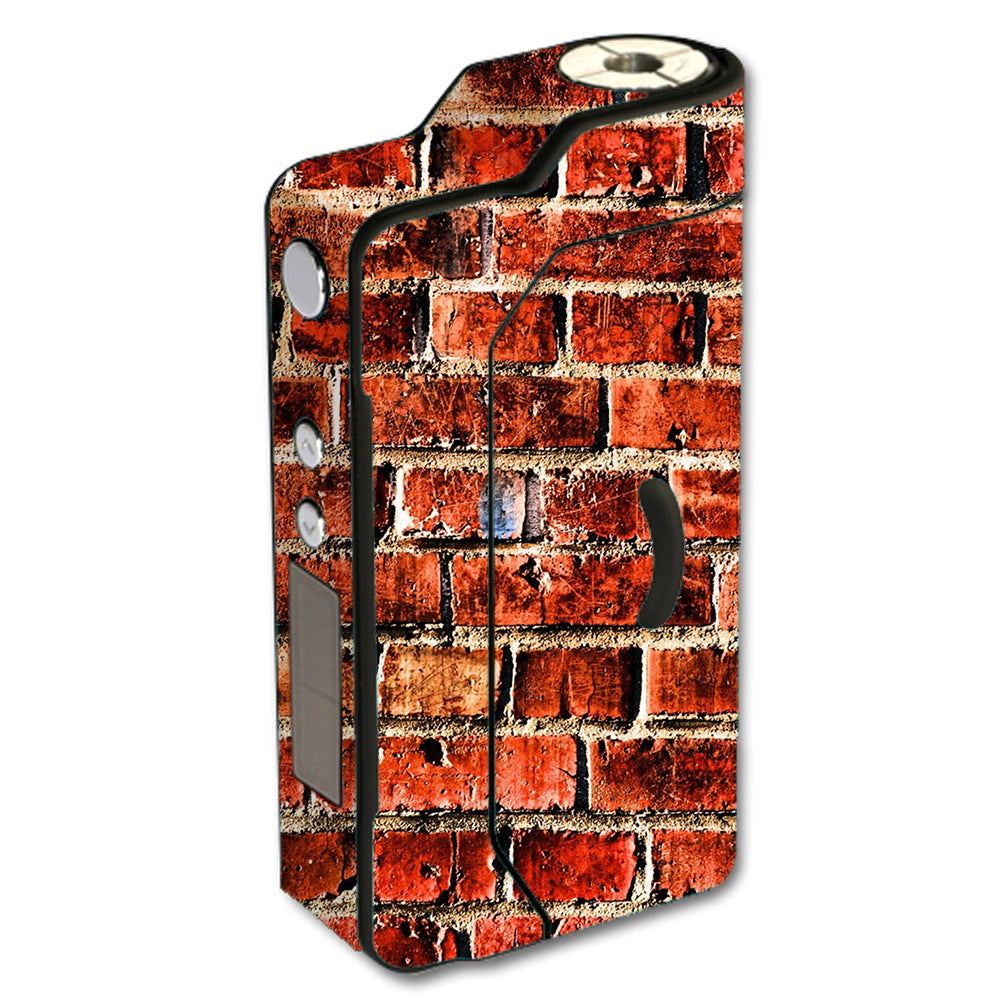  Red Brick Wall Rough Brickhouse Sigelei 150W TC Skin