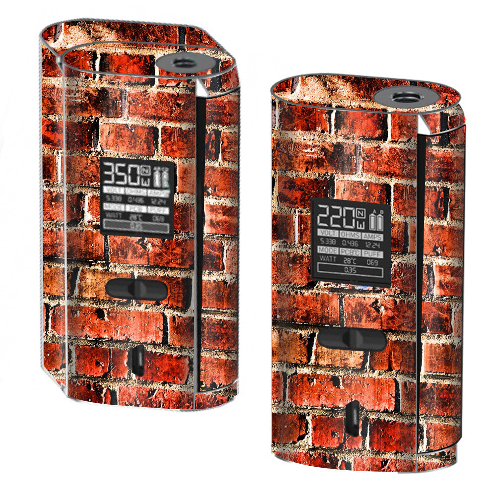  Red Brick Wall Rough Brickhouse  Smok GX2/4 350w Skin