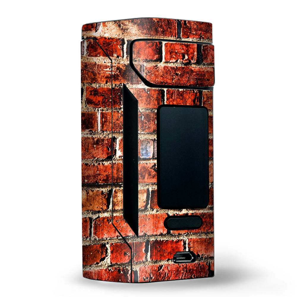  Red Brick Wall Rough Brickhouse  Wismec RX2 20700 Skin