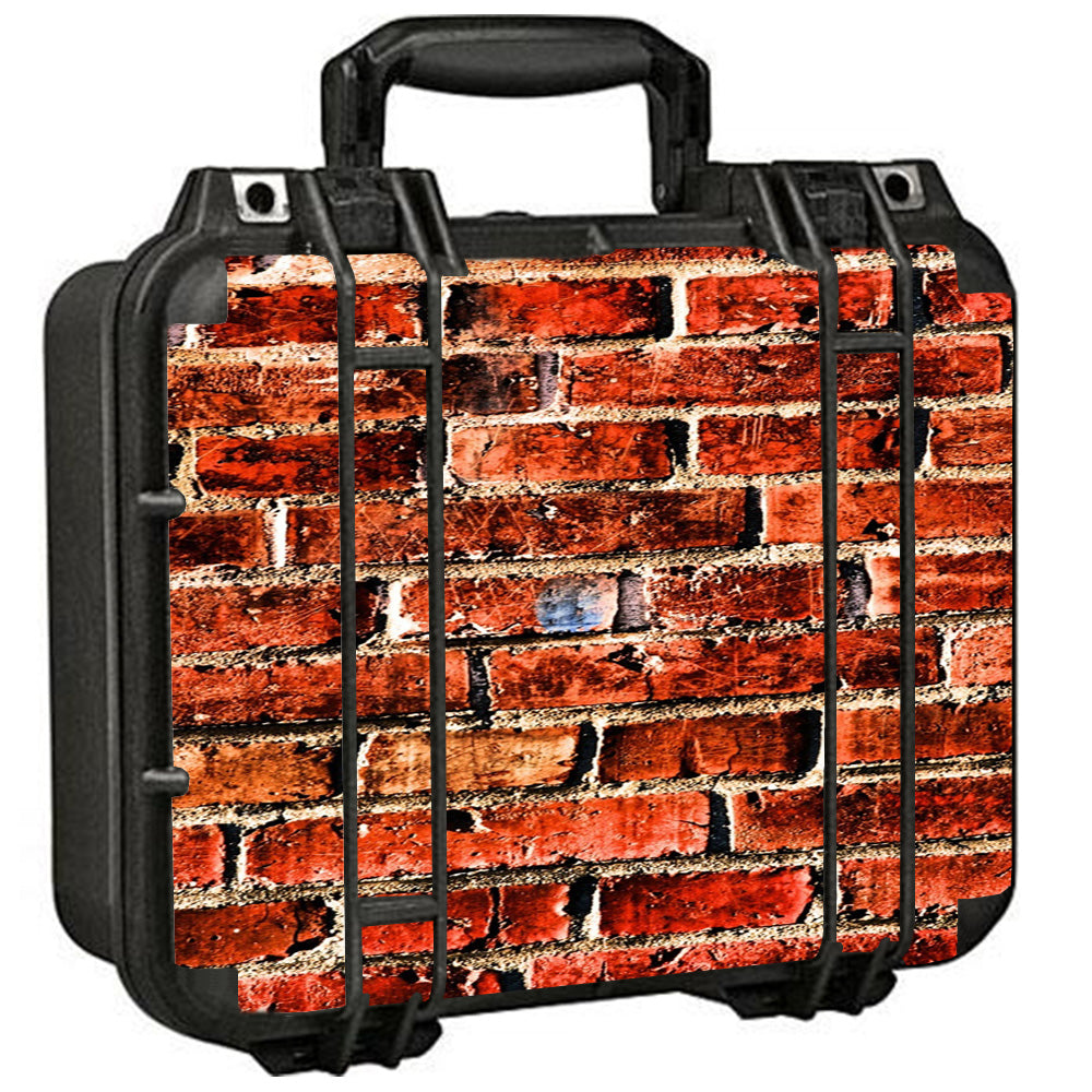  Red Brick Wall Rough Brickhouse Pelican Case 1400 Skin