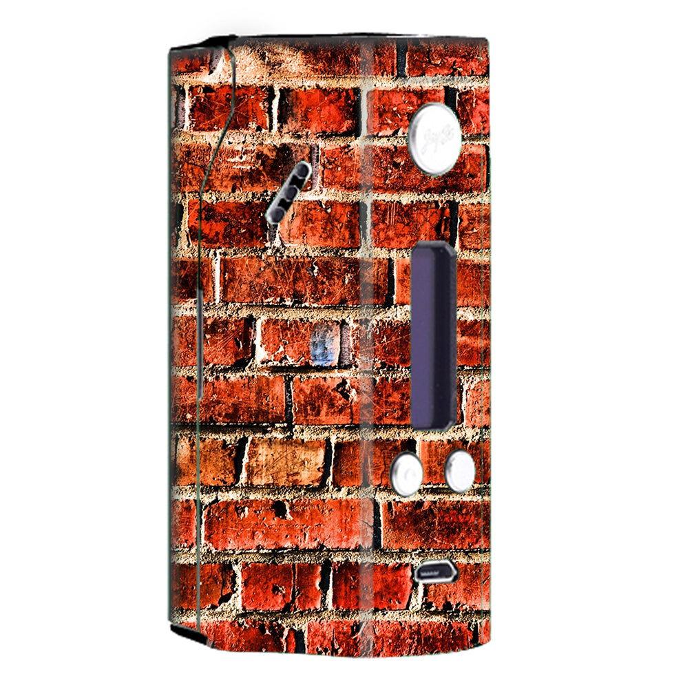  Red Brick Wall Rough Brickhouse Wismec Reuleaux RX200  Skin