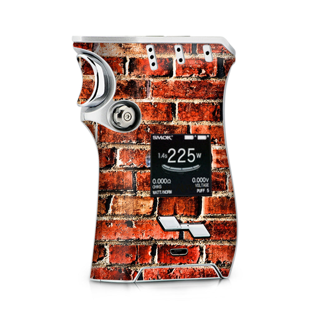  Red Brick Wall Rough Brickhouse  Smok Mag kit Skin