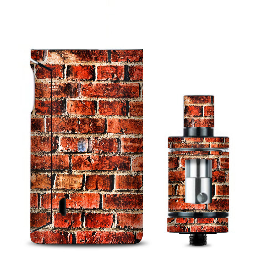  Red Brick Wall Rough Brickhouse  Vaporesso Drizzle Fit Skin