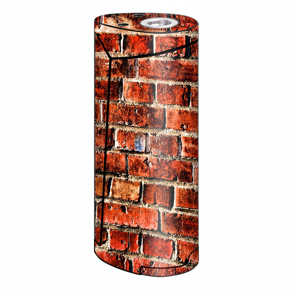  Red Brick Wall Rough Brickhouse  Smok Priv V8 60w Skin
