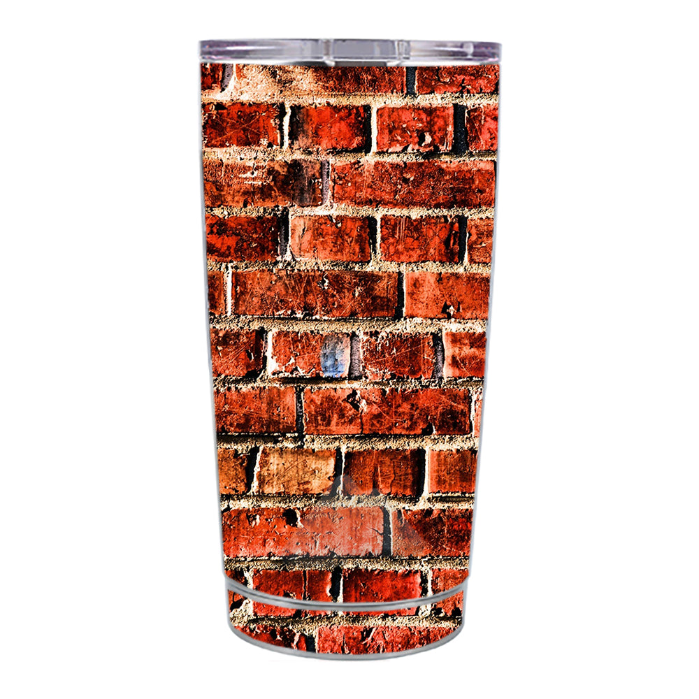  Red Brick Wall Rough Brickhouse Ozark Trail 20oz Tumbler Skin