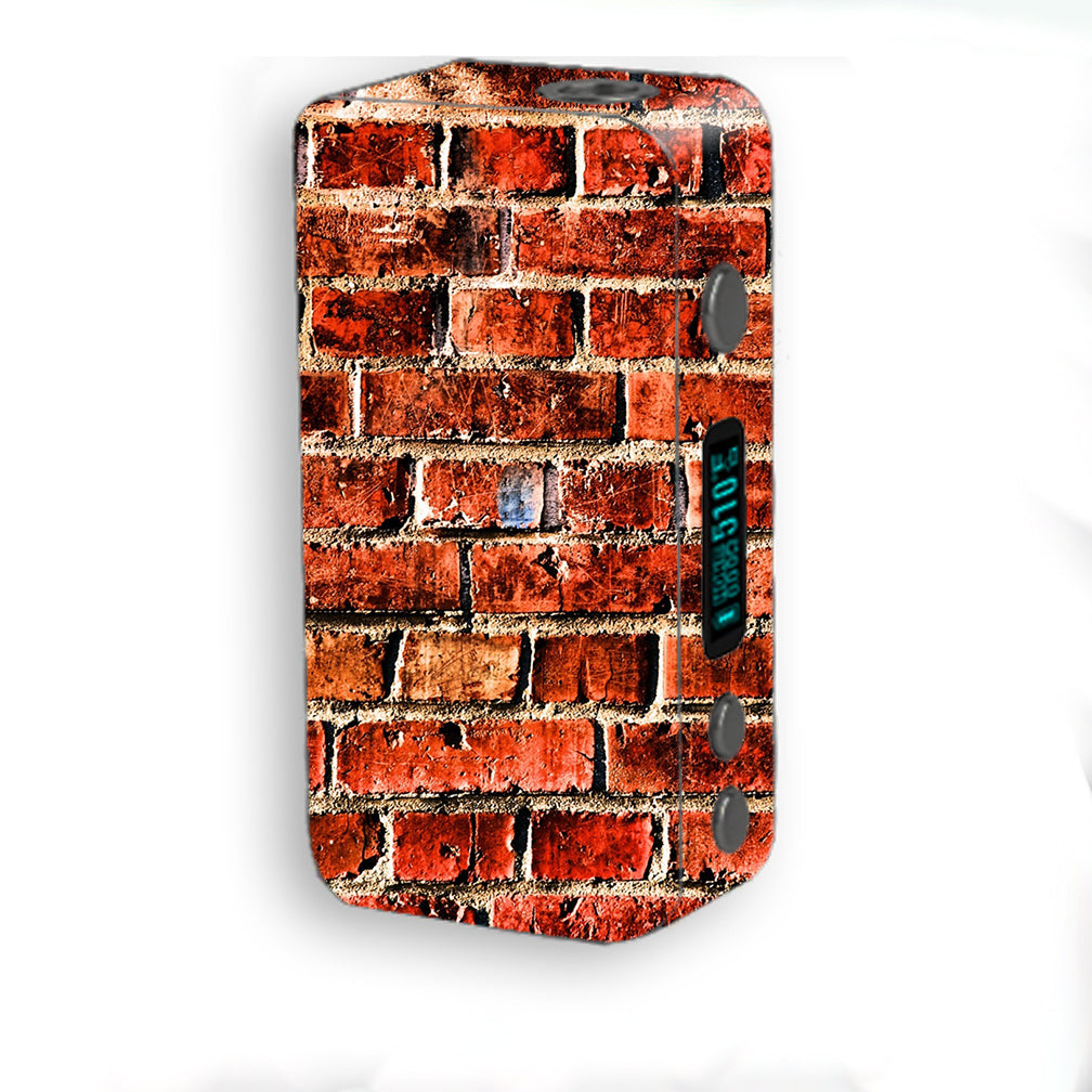  Red Brick Wall Rough Brickhouse Smok Kooper Plus 200w Skin
