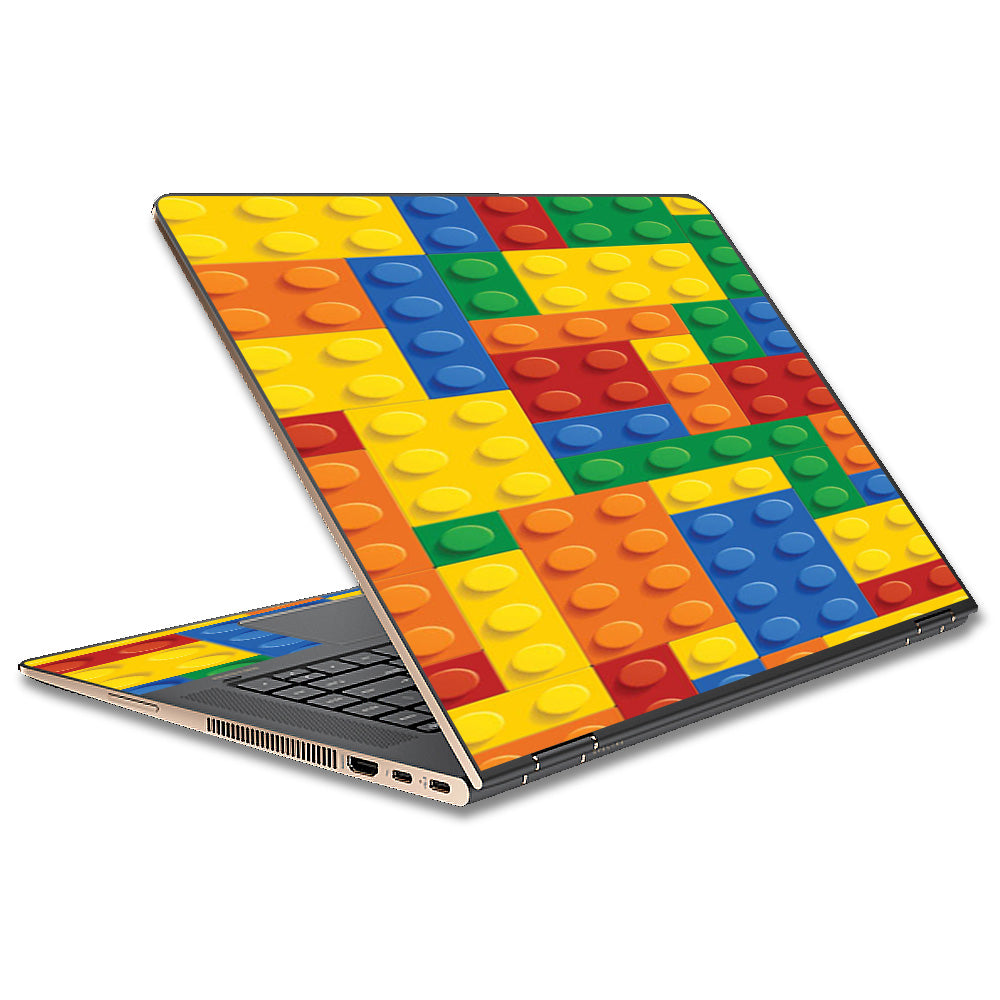  Playing Blocks Bricks Colorful Snap  HP Spectre x360 13t Skin