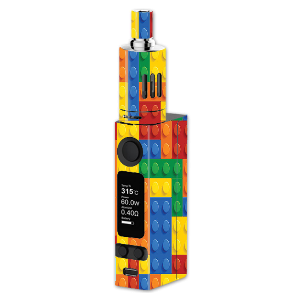  Playing Blocks Bricks Colorful Snap Joyetech Evic VTC Mini Skin