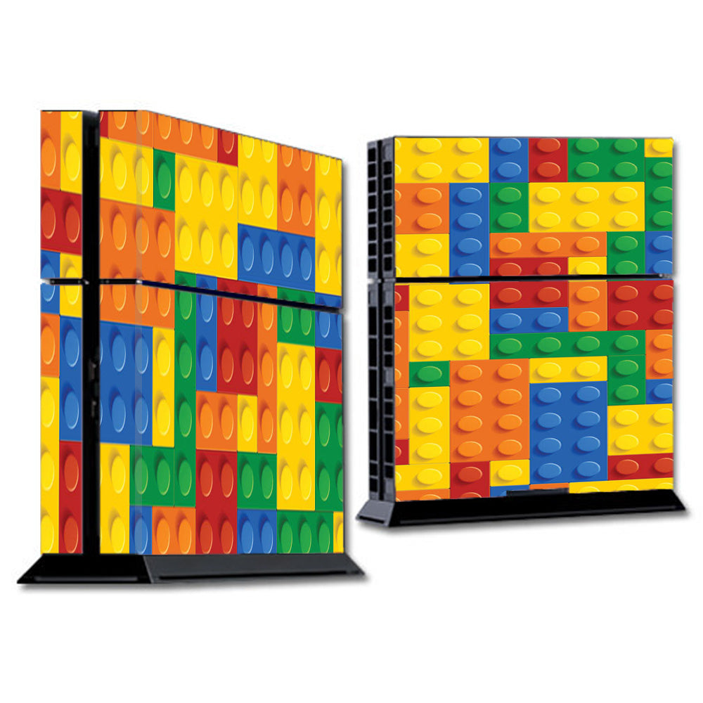  Playing Blocks Bricks Colorful Snap  Sony Playstation PS4 Skin
