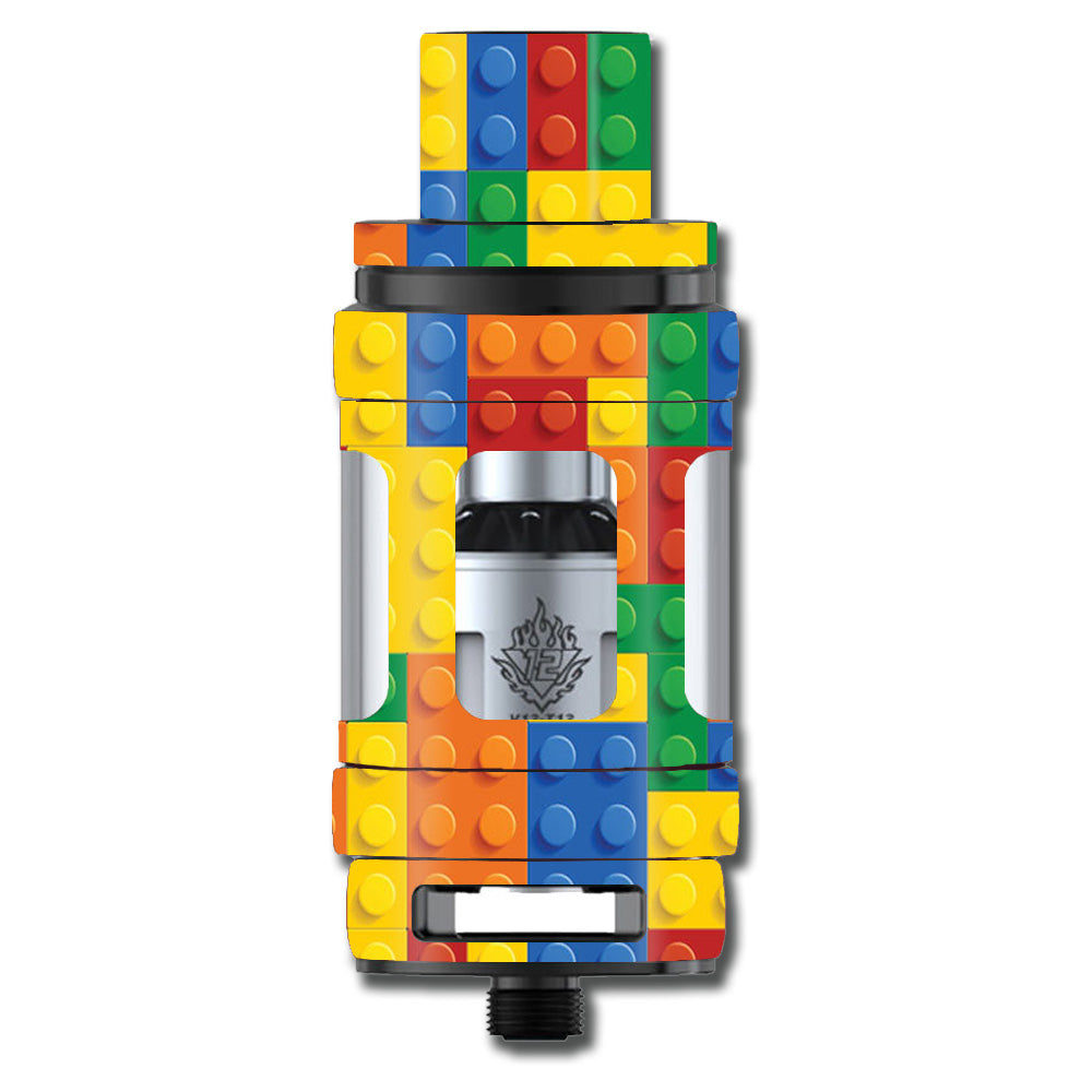  Playing Blocks Bricks Colorful Snap Smok TFV12 Tank Skin