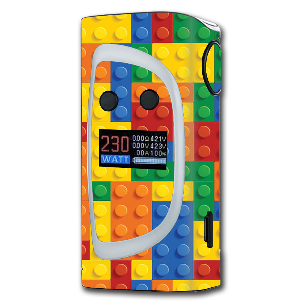  Playing Blocks Bricks Colorful Snap Sigelei Kaos Spectrum Skin