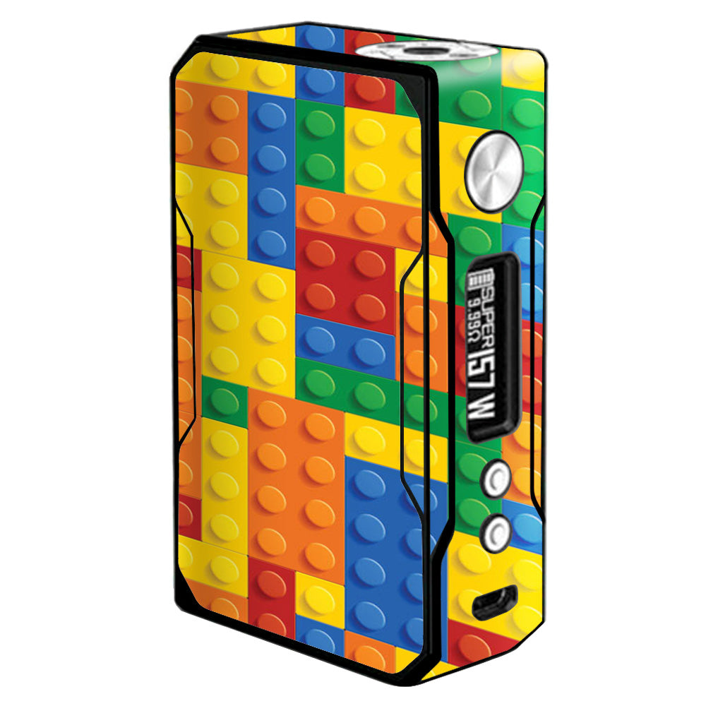  Playing Blocks Bricks Colorful Snap  Voopoo Drag 157w Skin