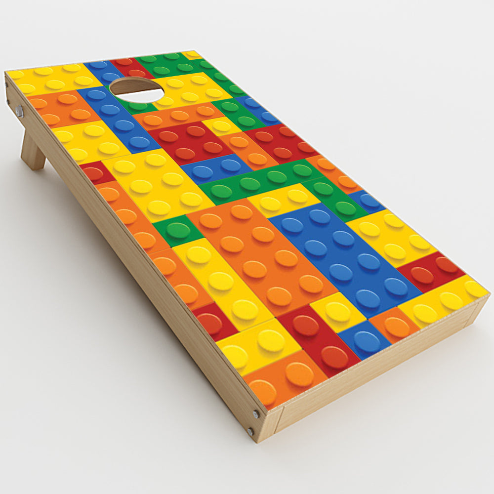  Playing Blocks Bricks Colorful Snap Cornhole Game Boards  Skin