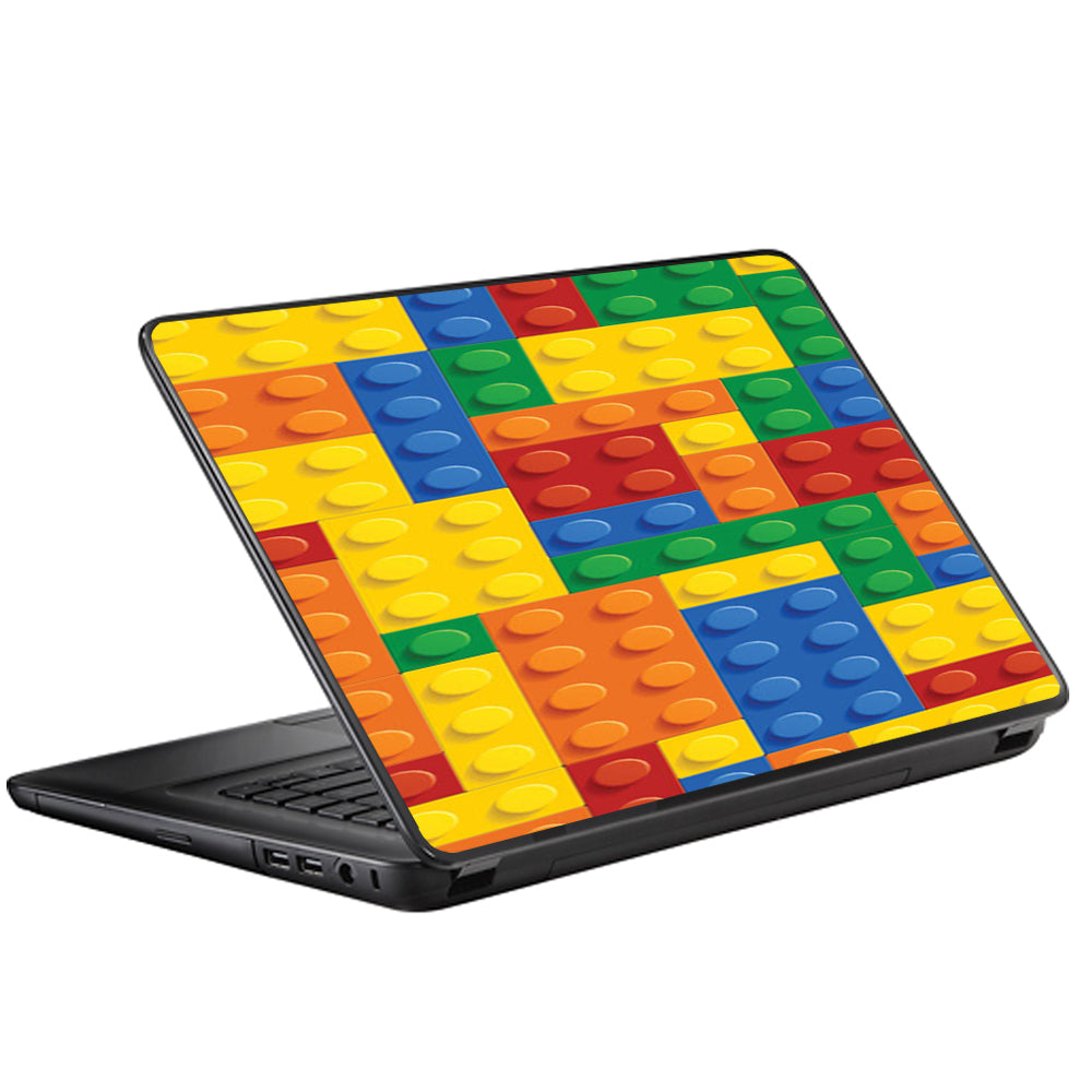  Playing Blocks Bricks Colorful Snap Universal 13 to 16 inch wide laptop Skin