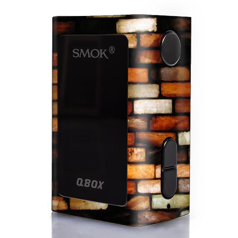  Stained Glass Bricks Brick Wall Smok Q-Box Skin