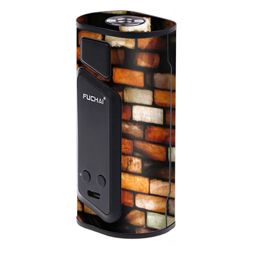  Stained Glass Bricks Brick Wall Sigelei Fuchai Duo-3 Skin
