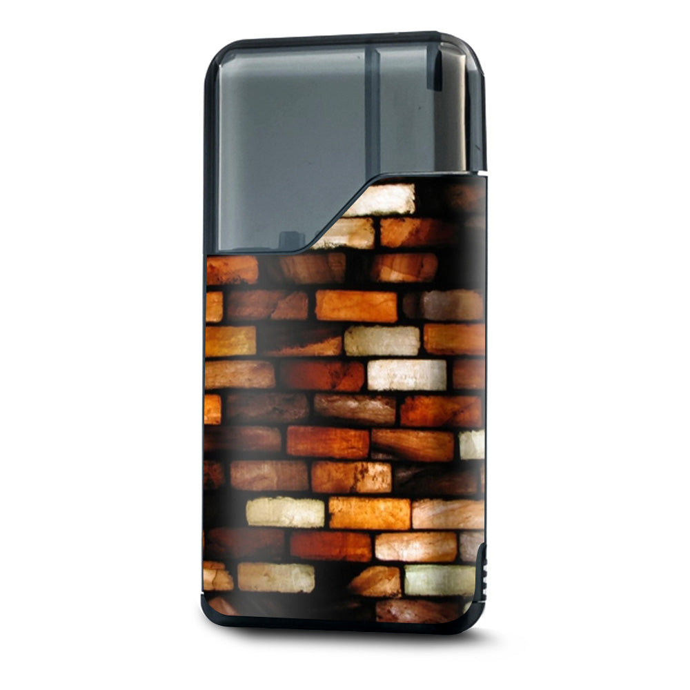  Stained Glass Bricks Brick Wall Suorin Air Skin