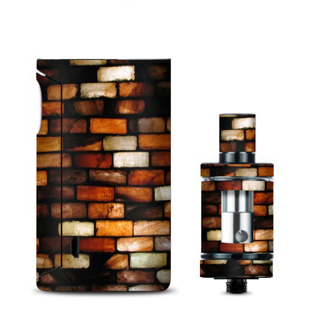  Stained Glass Bricks Brick Wall Vaporesso Drizzle Fit Skin