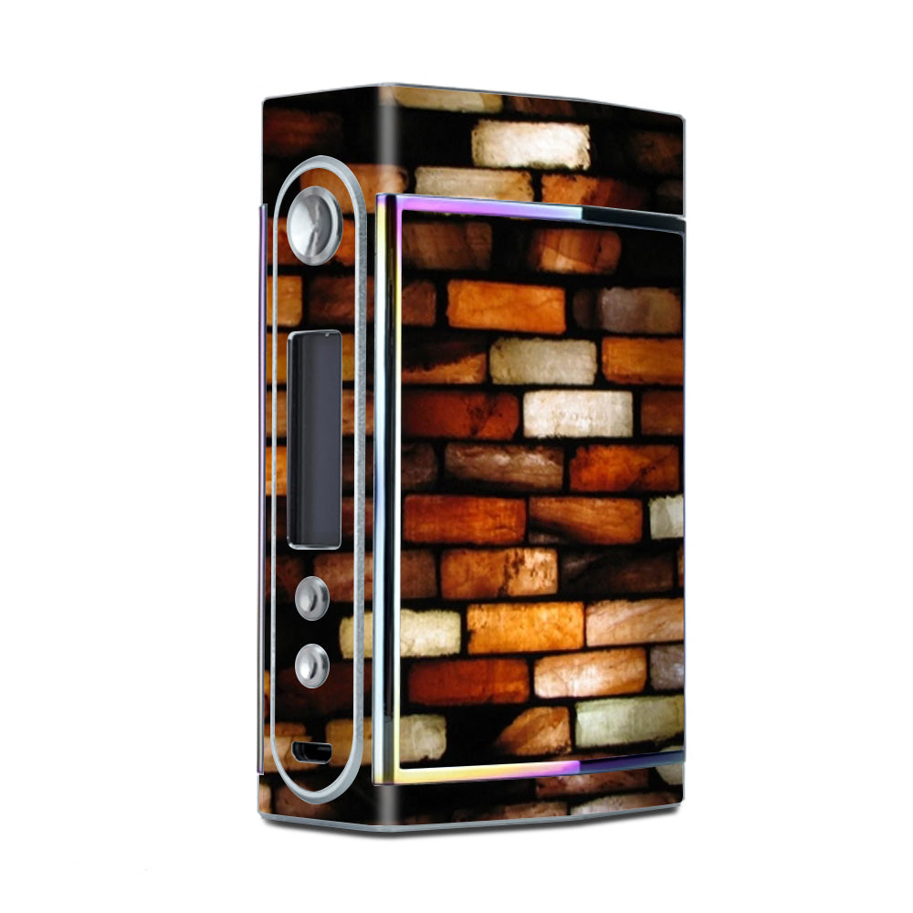  Stained Glass Bricks Brick Wall Too VooPoo Skin