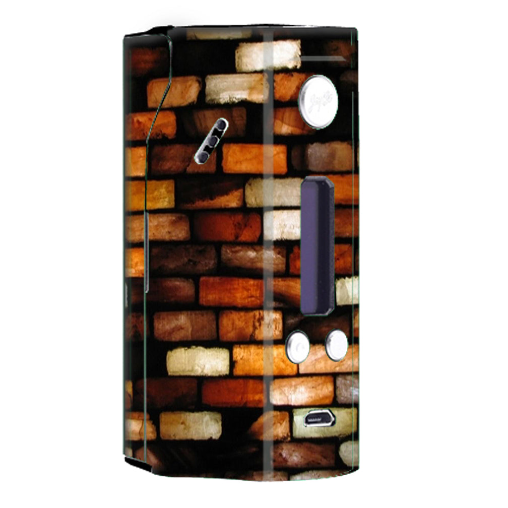  Stained Glass Bricks Brick Wall Wismec Reuleaux RX200  Skin