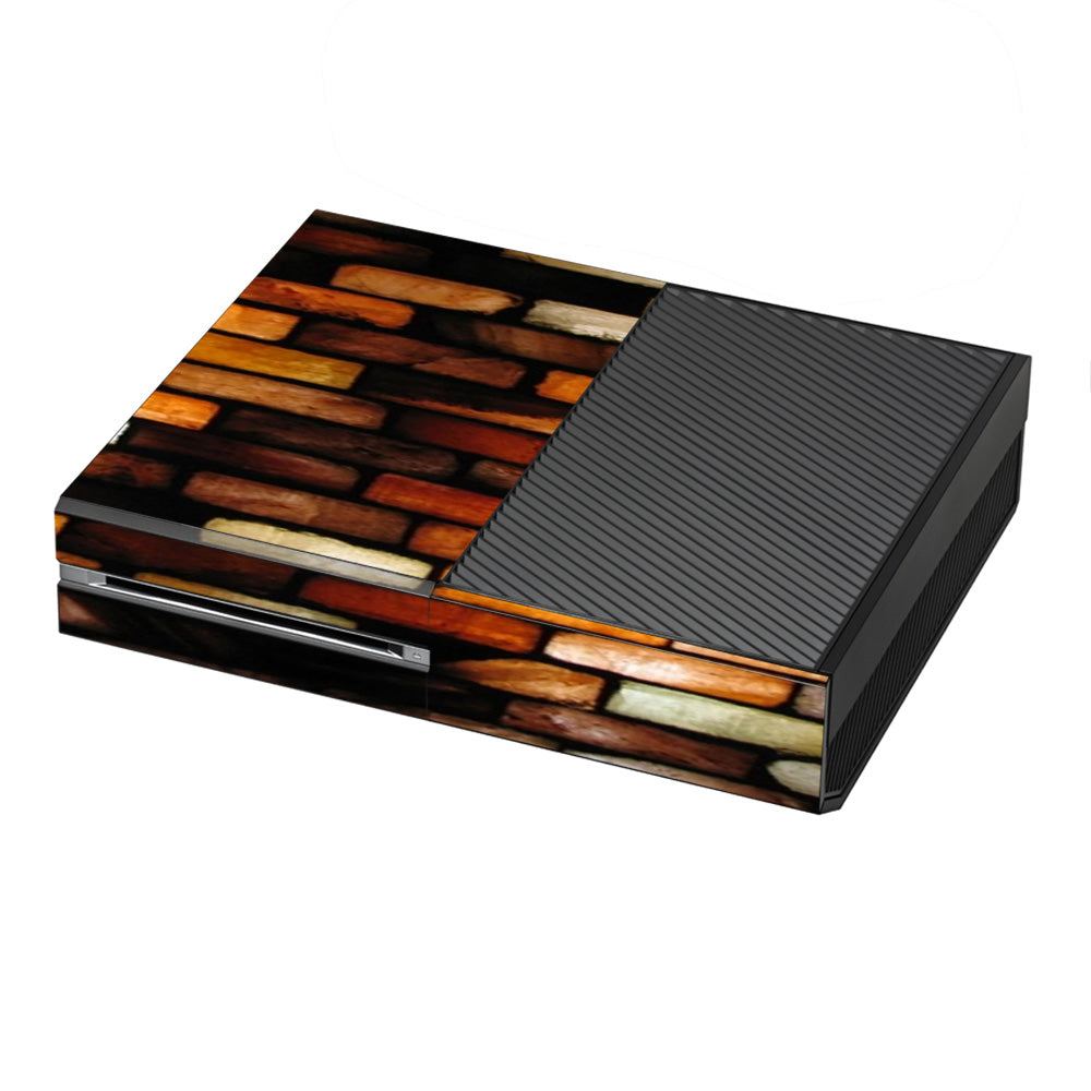  Stained Glass Bricks Brick Wall Microsoft Xbox One Skin