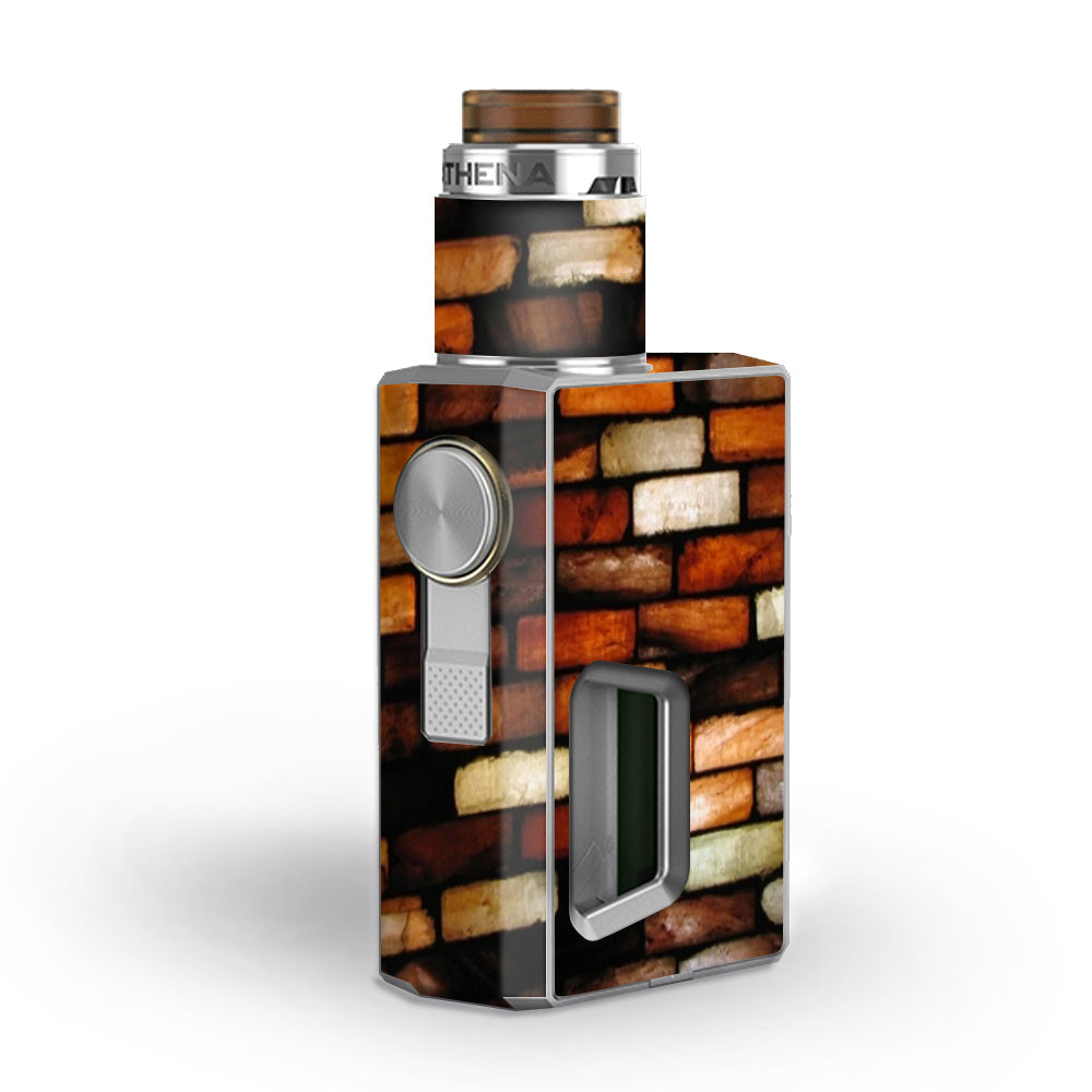  Stained Glass Bricks Brick Wall Geekvape Athena Squonk Skin